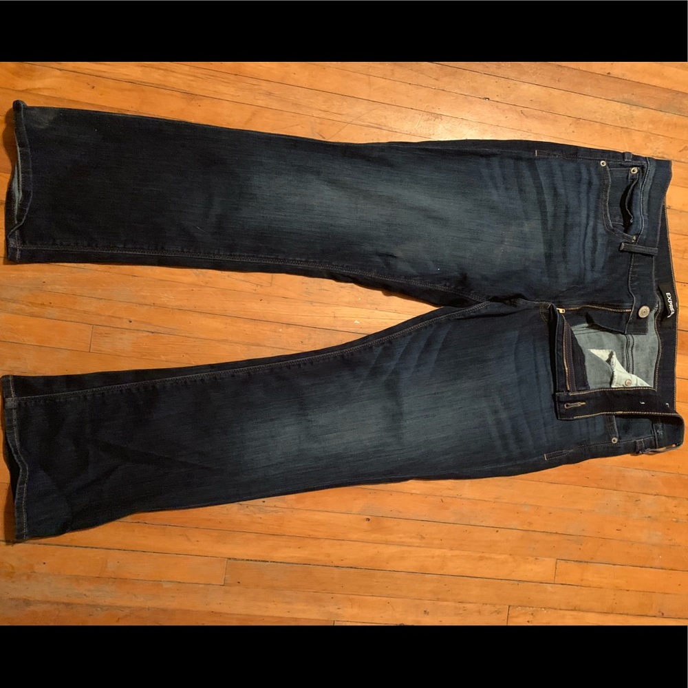Express size 14 short barely boot jeans